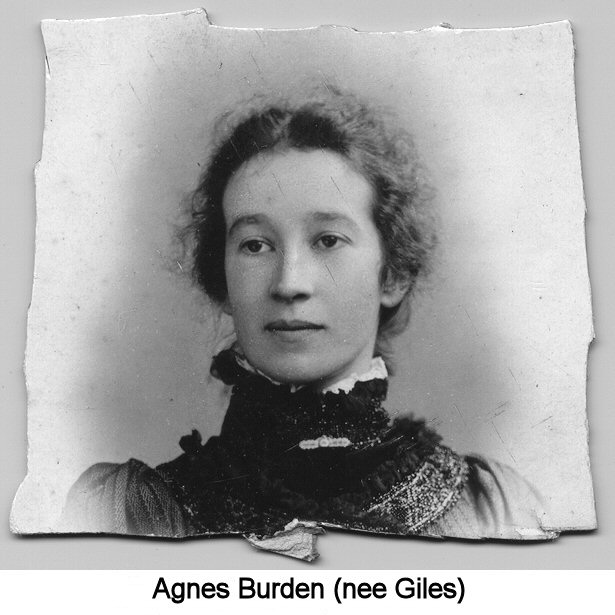Agnes Burden (nee Giles) (62K)