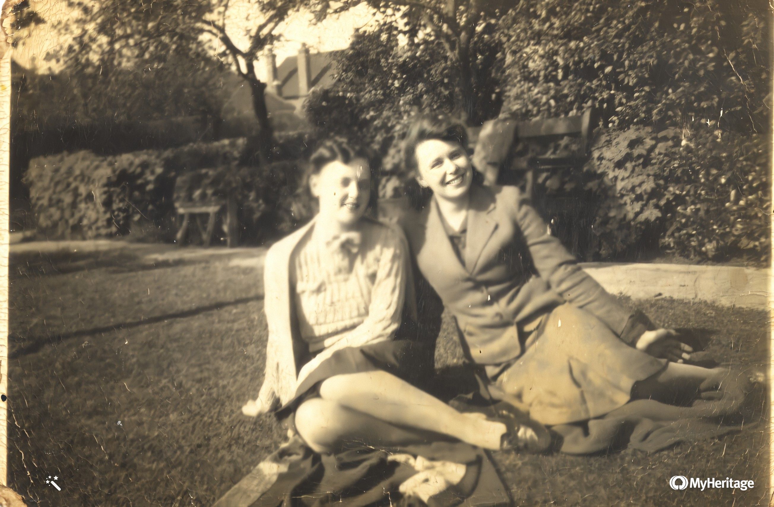 Mollie Burden and Odette Paul